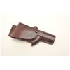 Image 1 : Audley Patent (Oct. 13, 1914) leather flap  holster in military style; good condition to  very good 