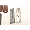 Image 2 : Lot of Colt accessories including two .38  Super magazines, 3 pair of Colt  semi-automatic pistol la