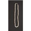 One strand of fine white pearls 9mm diameter  and 18inches long.  Est. $220 -$440.