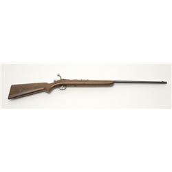 Winchester Model 47 Bolt Action Rifle, .22  S,L,LR, 25” barrel, blue finish, pistol grip  wood stock