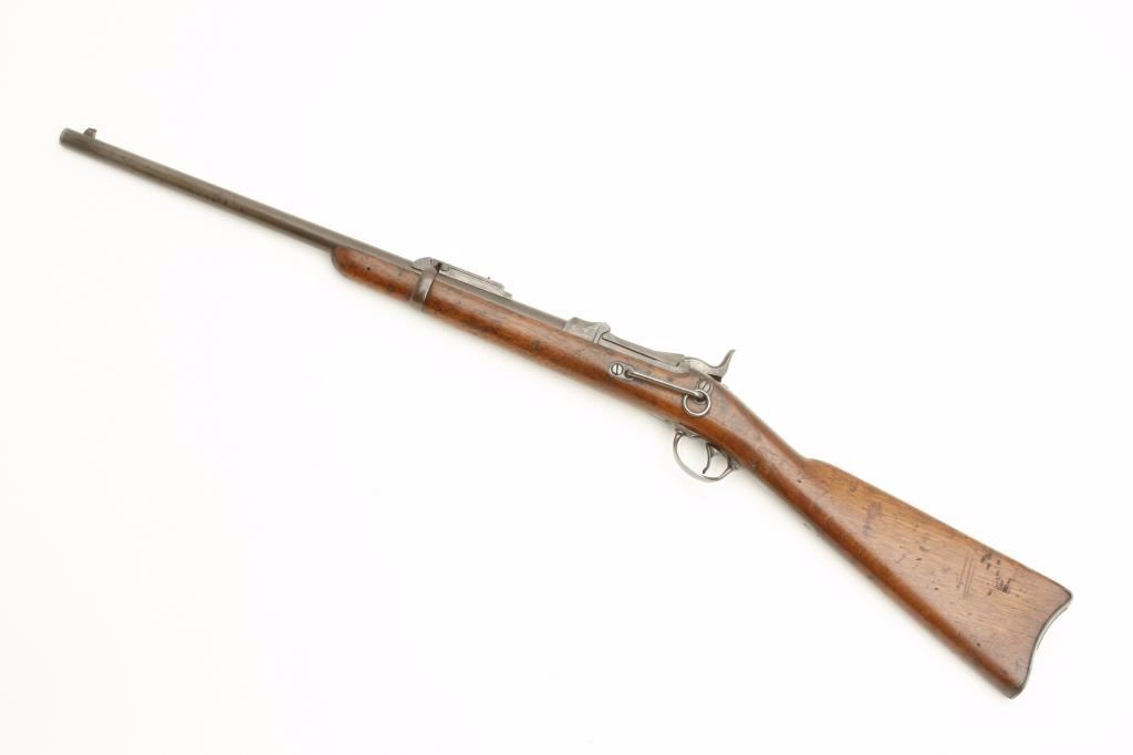 Springfield Model 1890 Trapdoor carbine in .45-70 caliber, S/N 380096 ...