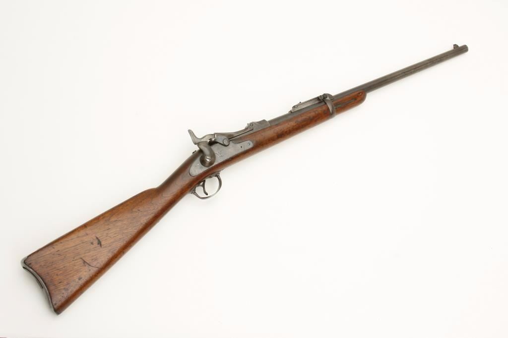 Springfield Model 1890 Trapdoor carbine in .45-70 caliber, S/N 380096 ...