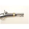 Image 3 : French Marine Single Shot percussion pistol,  Model 1837, .60 caliber, brass mounted with  swivel ra