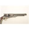 Image 7 : Colt Model 1860 Army percussion revolver, .44  caliber, 8” barrel, wood grips, S/N 158642,  in overa