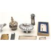 Image 6 : Lot of vintage cigarette accessories  including tabletop and pocket lighters, an  Evans ladies clutc