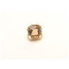 Image 2 : Antique Citrine set in 18Kt Fancy Gold Mount,  Estate piece. Est:$300-600