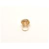 Image 4 : Antique Citrine set in 18Kt Fancy Gold Mount,  Estate piece. Est:$300-600