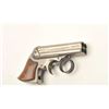 Image 1 : Remington Elliot pepperbox derringer in .32  rimfire, S/N 22124. This derringer shows  80%-90% old o