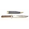 Image 1 : Taylor “Eye Witness” clip point knife in good  condition showing radical clip and German  silver mou