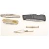 Image 2 : Lot of pocket knives, 1 Tiffany in blue bag,  Braemoor, Gerber, and 4 misc. antiques. Est.:  $300-$6