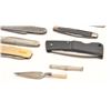 Image 3 : Lot of pocket knives, 1 Tiffany in blue bag,  Braemoor, Gerber, and 4 misc. antiques. Est.:  $300-$6
