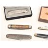 Image 5 : Lot of pocket knives, 1 Tiffany in blue bag,  Braemoor, Gerber, and 4 misc. antiques. Est.:  $300-$6