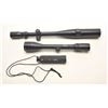 Image 1 : Lot of 2 scopes and 1 monocular; a BSA  Contender 6-24x40 scope in fine condition  with crisp optics