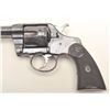 Image 2 : Colt Army DA revolver, .38 caliber, 4.5”  barrel, blued finish, checkered black hard  rubber grips, 