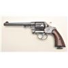 U.S. Army Model 1903 DA revolver, .38  caliber, 6” barrel, blued finish, wood grips,  S/N 201864, in