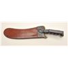 Image 2 : U.S. 1904 Hospital Corps. Bolo Knife with  leather sheath and swivel metal hanger,  overall very goo