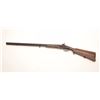 Image 4 : Early European SxS percussion shotgun, 20  gauge, 30” barrels, single key wood half  stock with iron