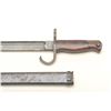 Image 2 : Japanese Arisaka bayonet and metal scabbard  in overall good condition.    Est.:  $35-$70.