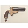 Image 4 : French M1918 Air Force flare pistol, 35mm  caliber, approximately 9” overall, brass  frame, checkere