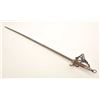 Image 2 : Nineteenth Century Mexican sword,  approximately 38” overall with a 31” etched  blade marked “Armeri