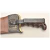 Image 4 : U.S. 1904 Hospital Corps. Bolo Knife with  leather sheath and swivel metal hanger,  overall very goo