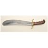 Image 5 : U.S. 1904 Hospital Corps. Bolo Knife with  leather sheath and swivel metal hanger,  overall very goo