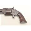 Image 2 : Smith & Wesson No. 2 Old Model Army spur  trigger revolver, .32RF caliber, 5” octagon  barrel, blued