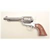 Image 1 : Ruger Vaquero Model SAA revolver, .45  caliber, 5.5” barrel, stainless steel, smooth  wood medallion