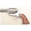 Image 2 : Ruger Vaquero Model SAA revolver, .45  caliber, 5.5” barrel, stainless steel, smooth  wood medallion