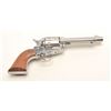 Image 7 : Ruger Vaquero Model SAA revolver, .45  caliber, 5.5” barrel, stainless steel, smooth  wood medallion