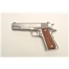 Image 1 : Randall Service Model semi-automatic pistol,  .45 caliber, 5” barrel, stainless steel,  checkered wo