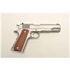 Image 4 : Randall Service Model semi-automatic pistol,  .45 caliber, 5” barrel, stainless steel,  checkered wo