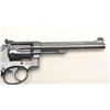 Image 8 : Smith & Wesson K-22 DA revolver, .22LR  caliber, 6” barrel, old re-blued finish,  checkered wood med