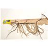 Image 3 : Indian beaded and fringed carbine scabbard,  approximately 32” long with floral design  beadwork at 