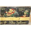 Image 3 : Large metal painted sign advertising  “Alkalize with Alka-Seltzer showing Santa  Claus and reindeer 