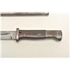 Image 15 : Lot of two World War II era bayonets.  The  first is a U.S. M1 Garand bayonet with OD  green scabbar