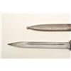 Image 17 : Lot of two World War II era bayonets.  The  first is a U.S. M1 Garand bayonet with OD  green scabbar
