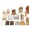 Image 10 : Large bonanza lot of vintage cigarette pocket  lighters including some with their original  boxes pl