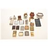 Image 9 : Large bonanza lot of vintage cigarette pocket  lighters including some with their original  boxes pl