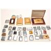 Image 2 : Bonanza lot of vintage pocket lighters and  combination lighters/cigarette cases by such  makers as 