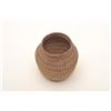 Image 2 : Cherokee small olla shaped basket circa early  1900's. 5 1/2" ht. Near fine condition. Est.  $300-$6