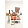 Image 5 : Large lot of misc. vintage cigarette lighters  and ashtrays (a number as advertisers);  including po