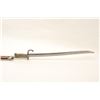 Image 2 : French Chespot 1866 dated needle fire  military issue rifle with bayonet and  scabbard, S/N P76532. 