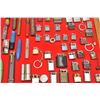 Image 2 : Lot of collectible vintage miniature lighters  by a variety of makers including a number of  adverti