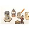 Image 3 : Lot of vintage and collectible  tobacco-related items including an unusual  Ronson brand electric sh