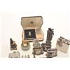 Image 2 : Great lot of vintage novelty lighters  including a wood and glass display case of 24  scarce early (