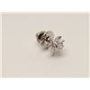 Image 3 : Fine white quarter carat approx. 20-30PT  diamond in white gold. Est.: $100-$200