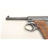Image 3 : Japanese Nambu Type 14 semi-automatic pistol,  8mm caliber, 6” barrel, blued finish, wood  grips, S/