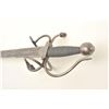 Image 1 : Spanish serpentine hilt sword, approximately  38” overall with a “Made in Spain”-marked and  decorat