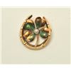 Image 13 : 6 Vintage pins costume jewelry, non gold.  Est:$50-100
